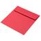 JAM Paper 8.5" x 8.5" Red Square Colored Invitation Envelopes, 25ct.